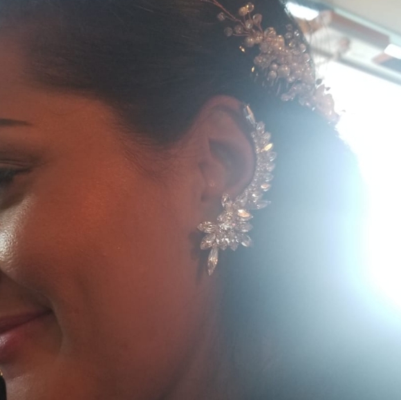 Ear Climber + matching Cuff bracelet - Picture 3 of 3